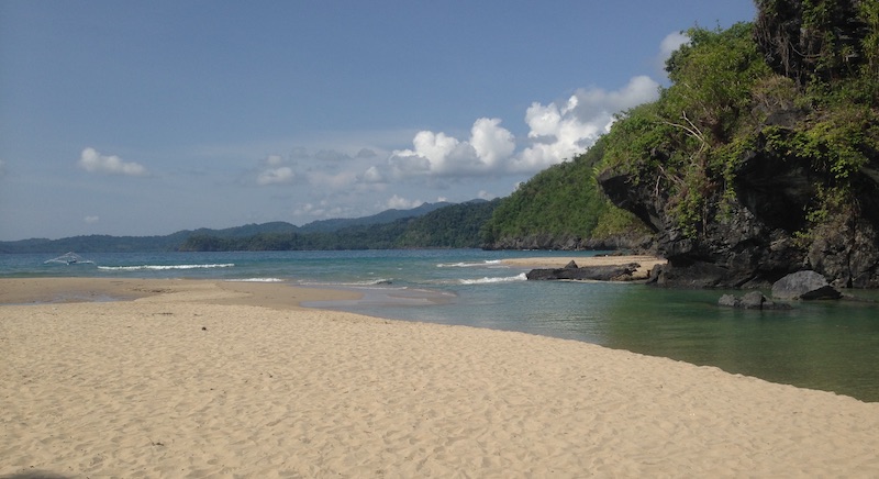 Saint Paul Beach in Puerto Princesa Subterranean River National Park